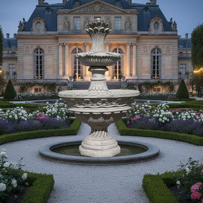 Springbrunnen mit Wasserschalen